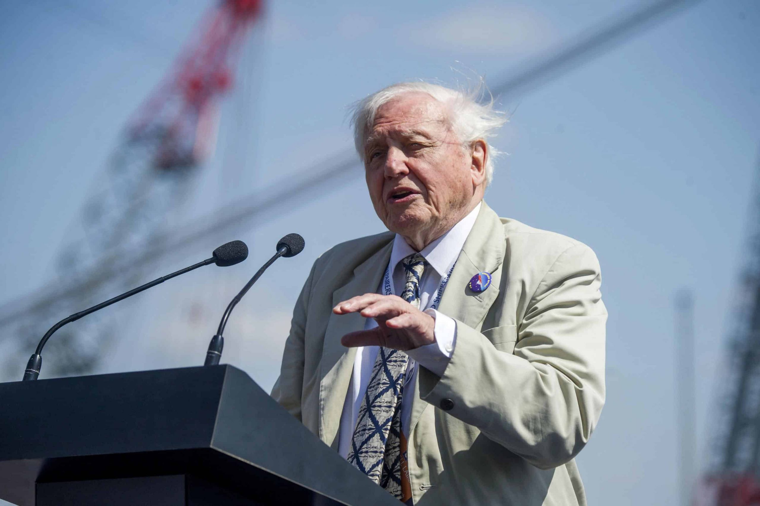 Sir David Attenborough warns that humans ‘have overrun the world’