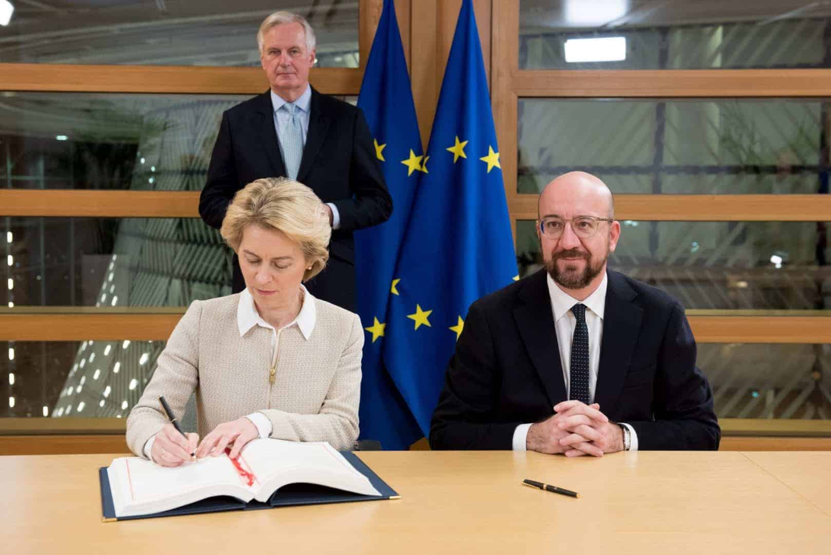 European presidents sign off on Brexit agreement