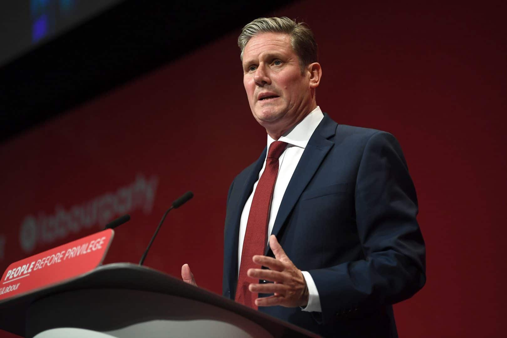 Sir Keir Starmer vows to expose Boris Johnson and win back Labour voters who voted Tory