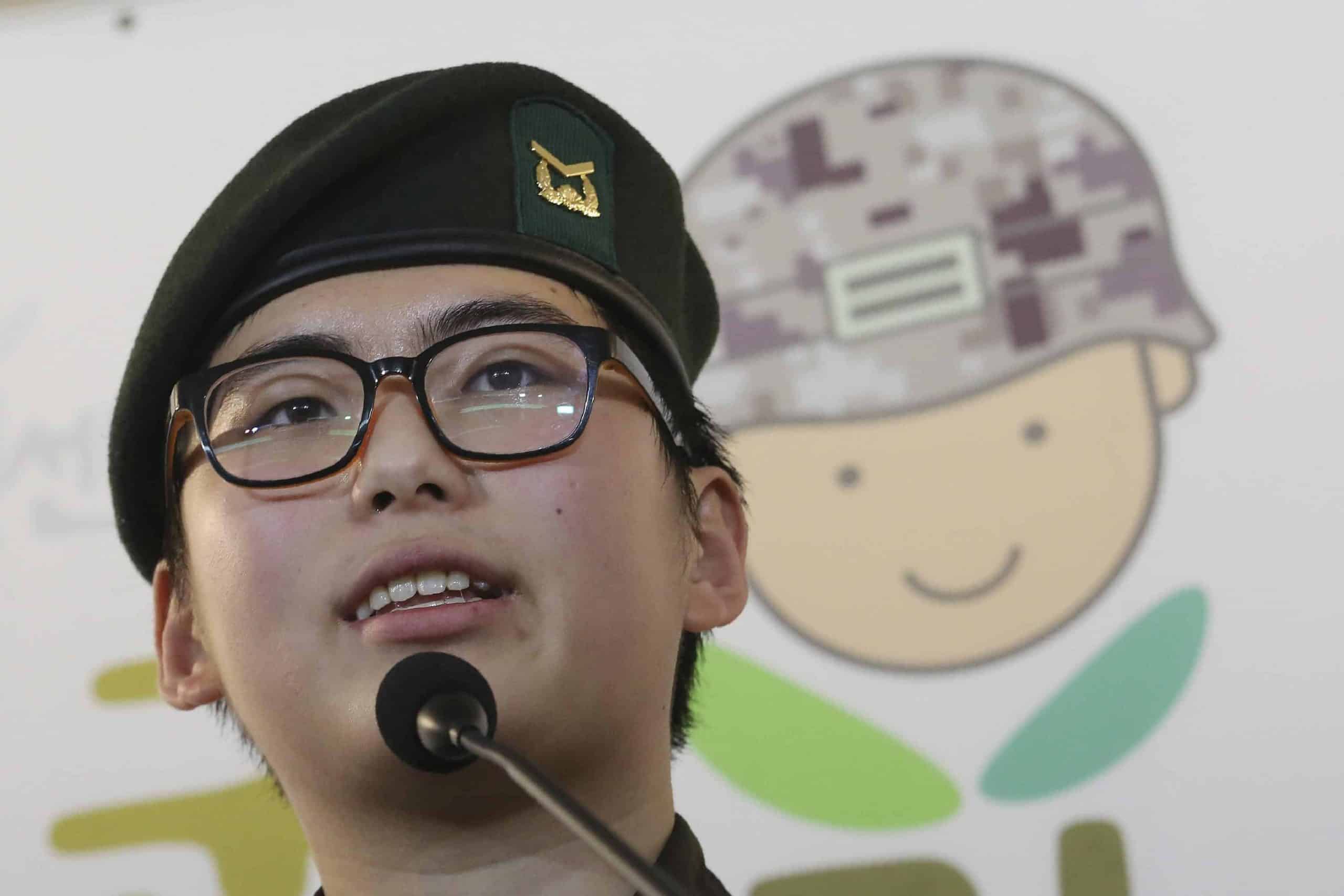 South Korea’s transgender soldier urges military to let her continue service