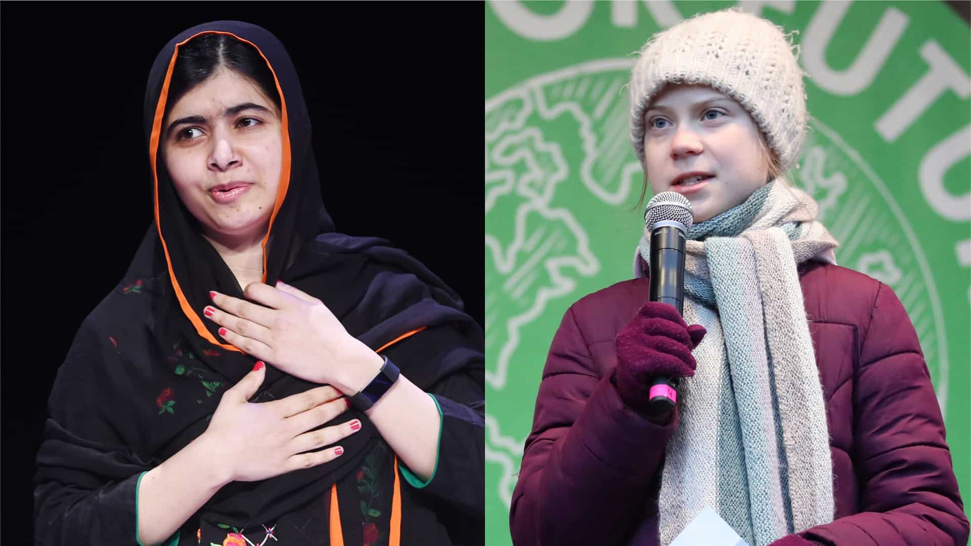 Greta Thunberg meets ‘role model’ Malala Yousafzai in Oxford