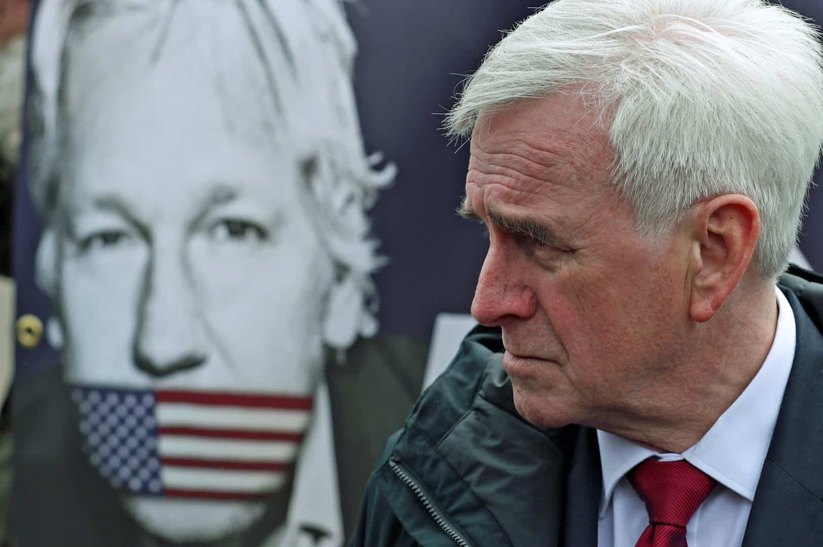 Labour’s John McDonnell says Julian Assange should not be extradited to US