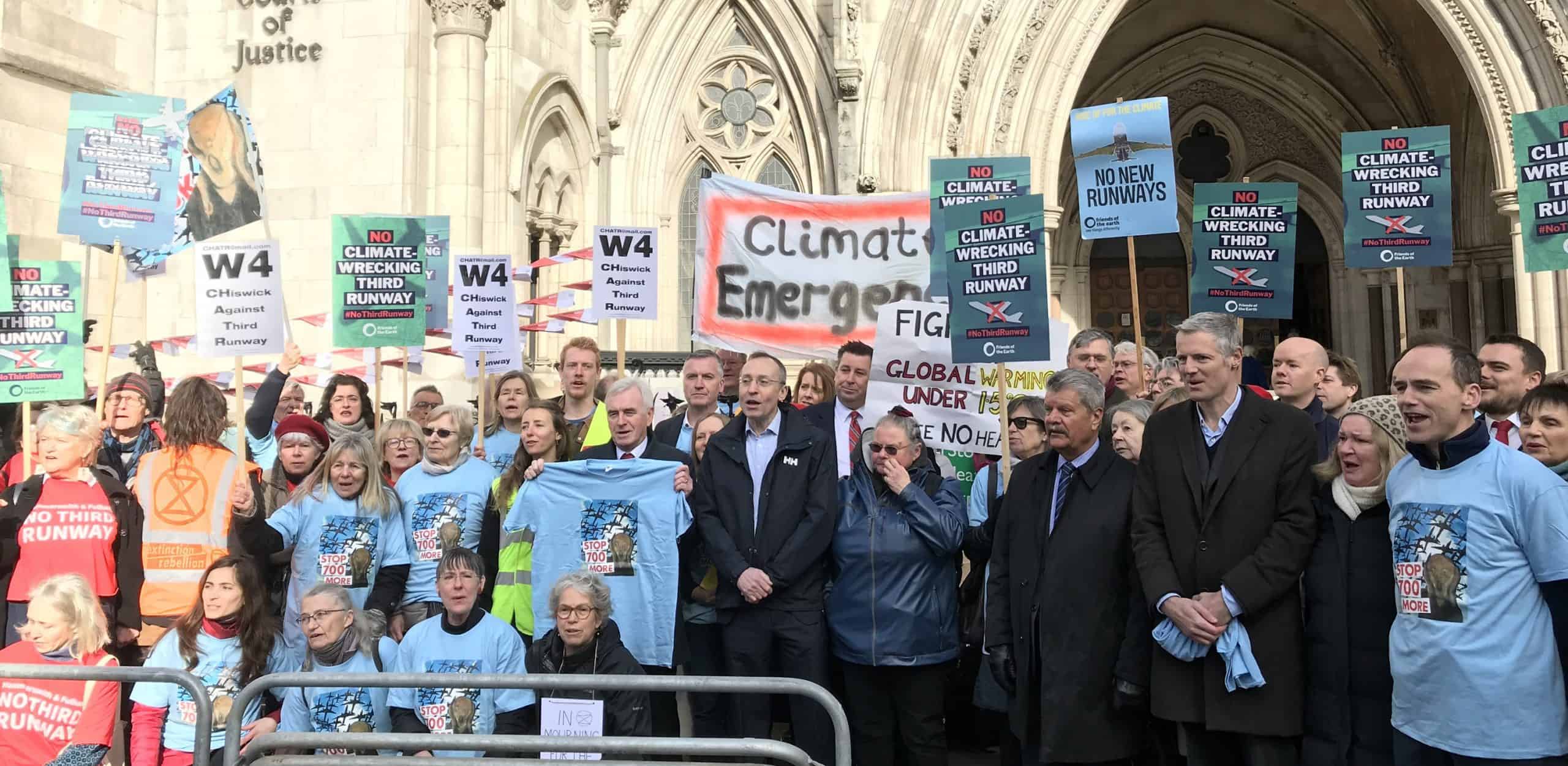 Campaigners win Court of Appeal ruling over Heathrow third runway