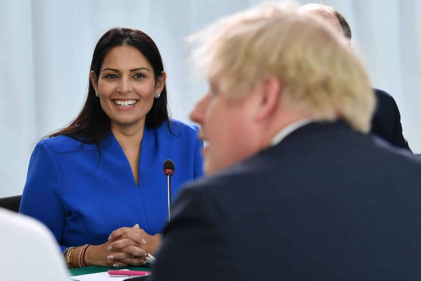 Priti Patel defended over claims that she bullied Home Office officials