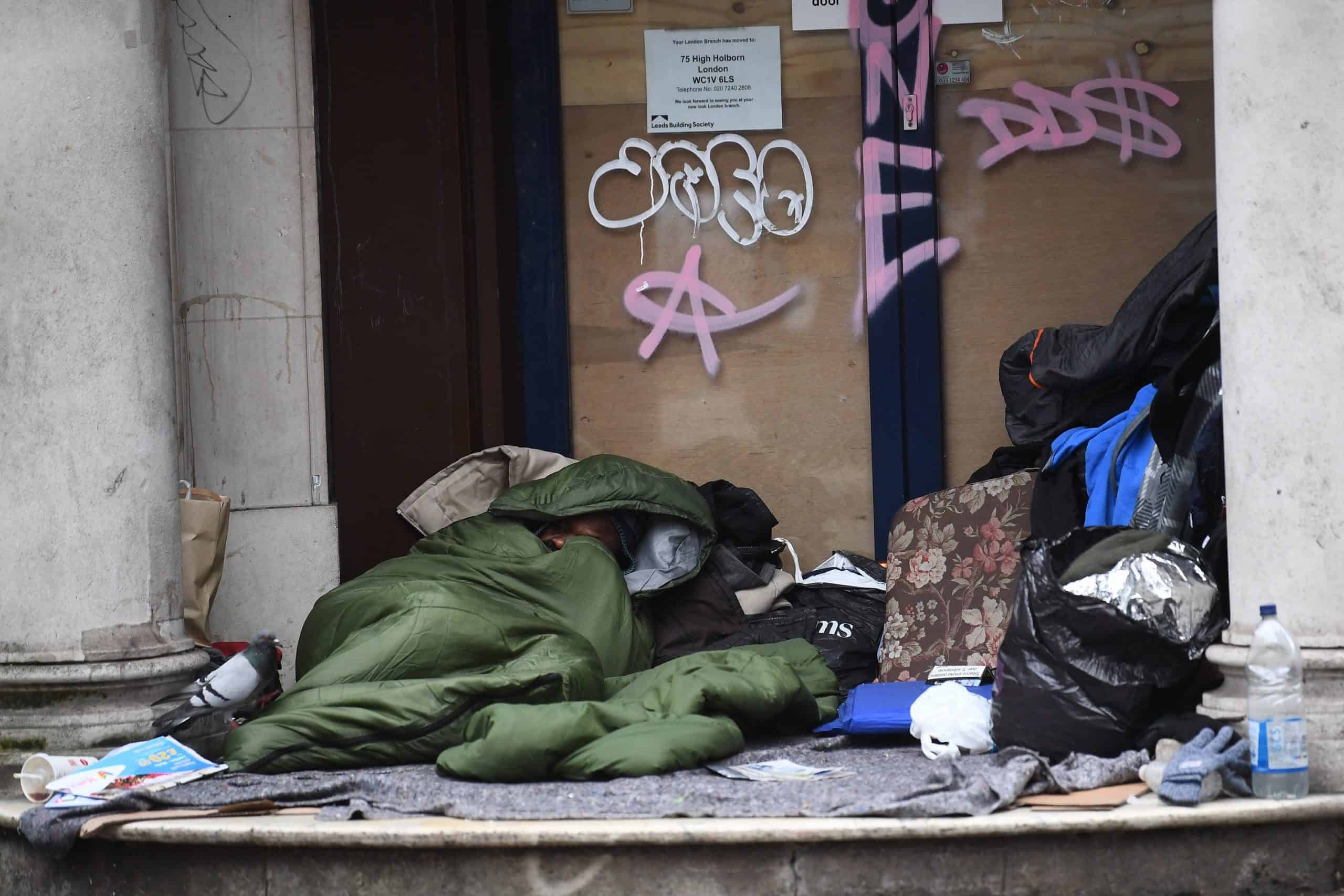 Homelessness support SHRINKING despite surge in demand figures show