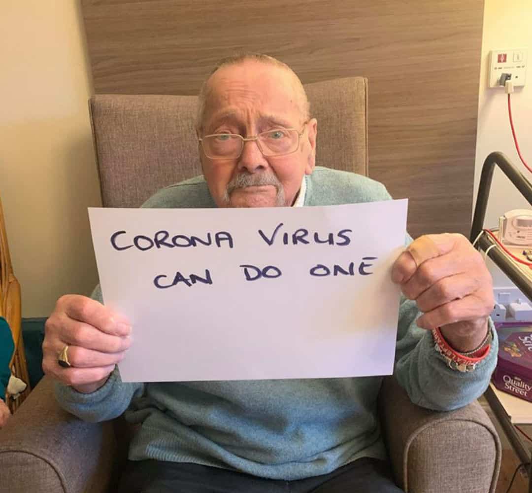 Coronavirus UK – ‘We are safe’, say care home residents in touching messages to relatives
