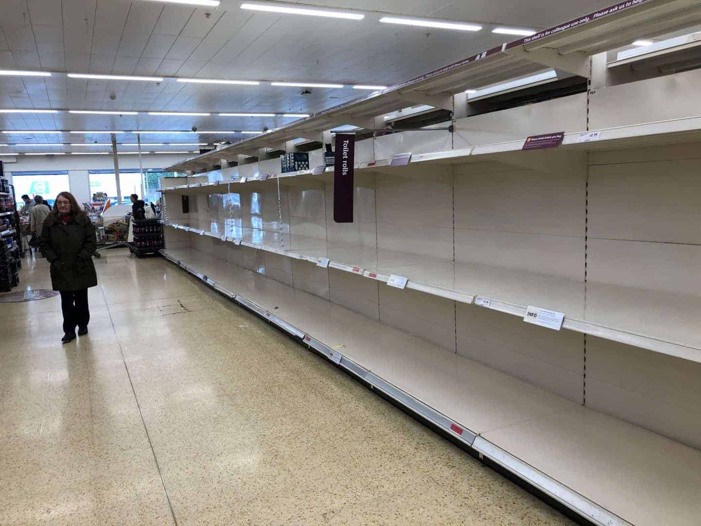 Tesco: Pictures of empty shelves will get ‘ten times worse by Christmas’