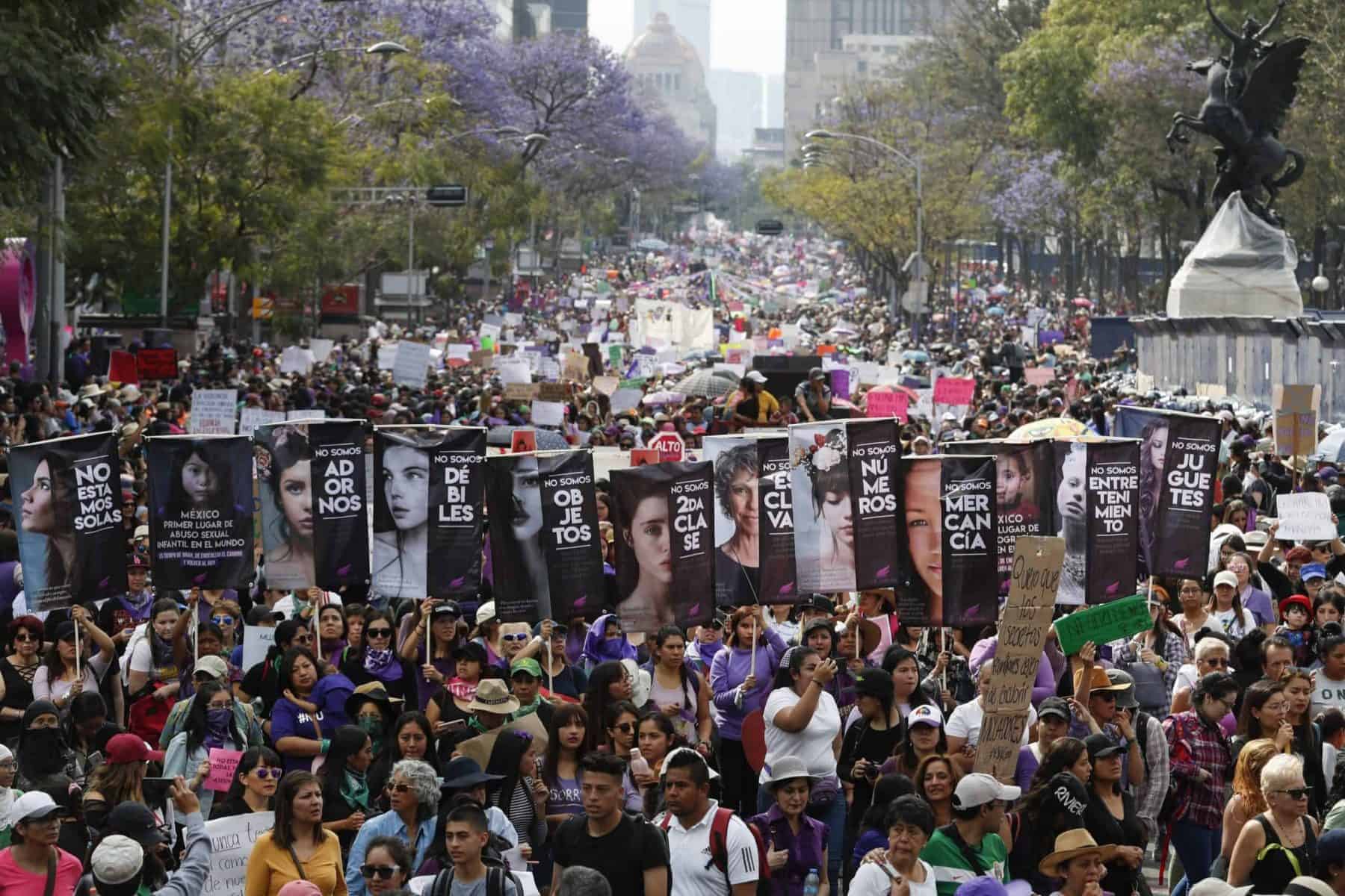Mexican women go on strike over gender violence