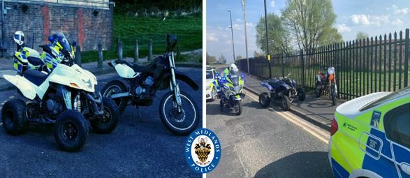 Police seize nine off-road bikes after Covidiots turn roads into race track