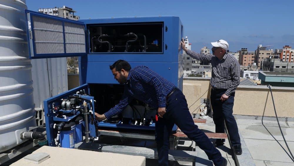 Israeli billionaire conjures water out of thin air in parched Gaza