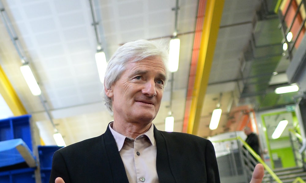 James Dyson richest in UK making an extra £3.6bn last year