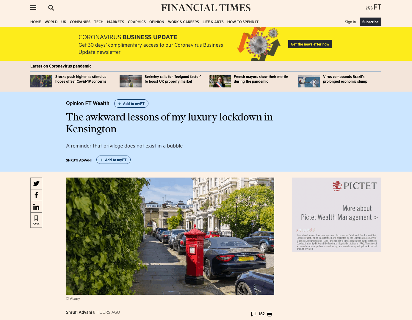 FT columnist mocked for ‘wealth is not a talisman’ article