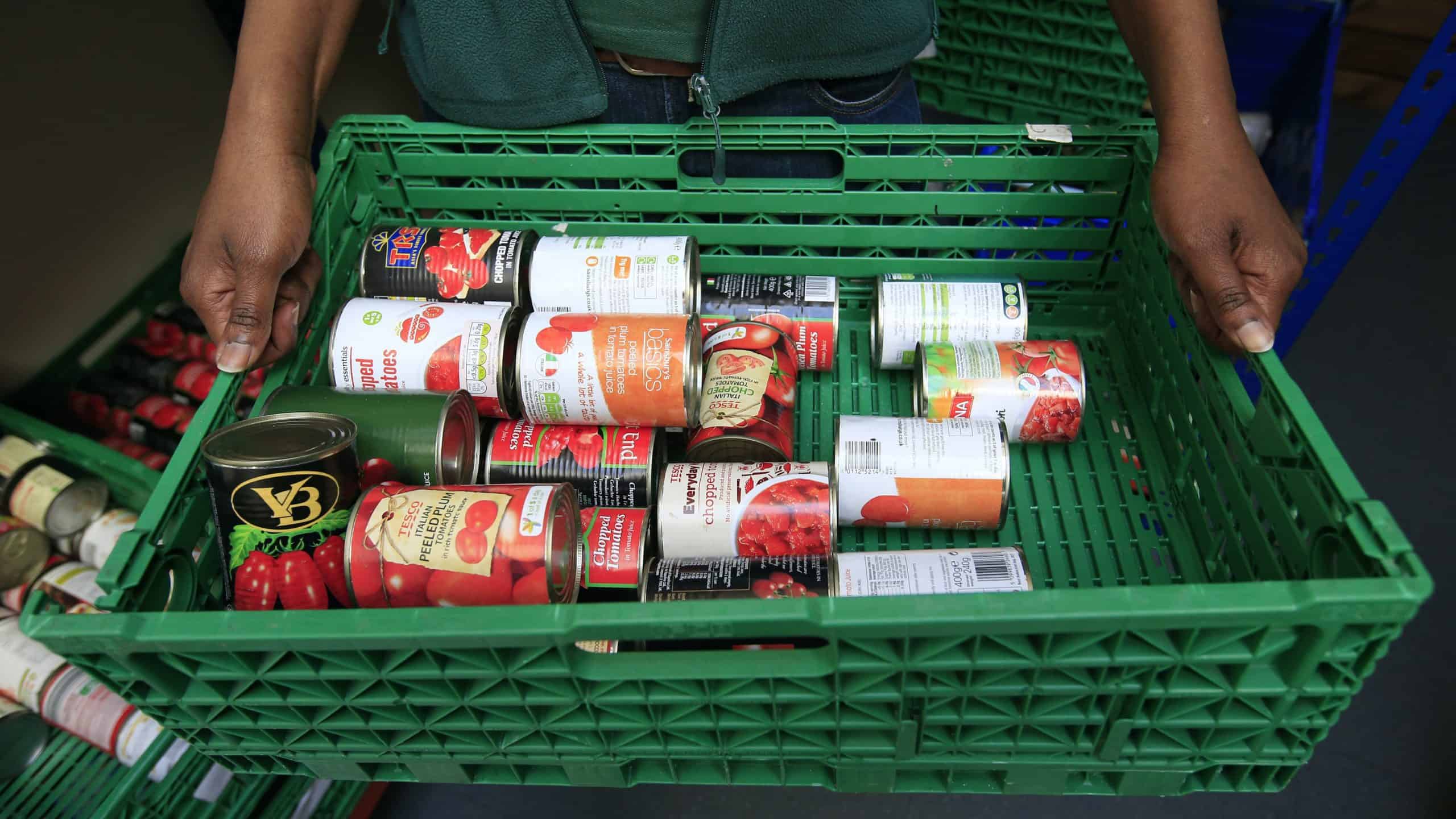 Emergency food parcels for children double in a year – food banks