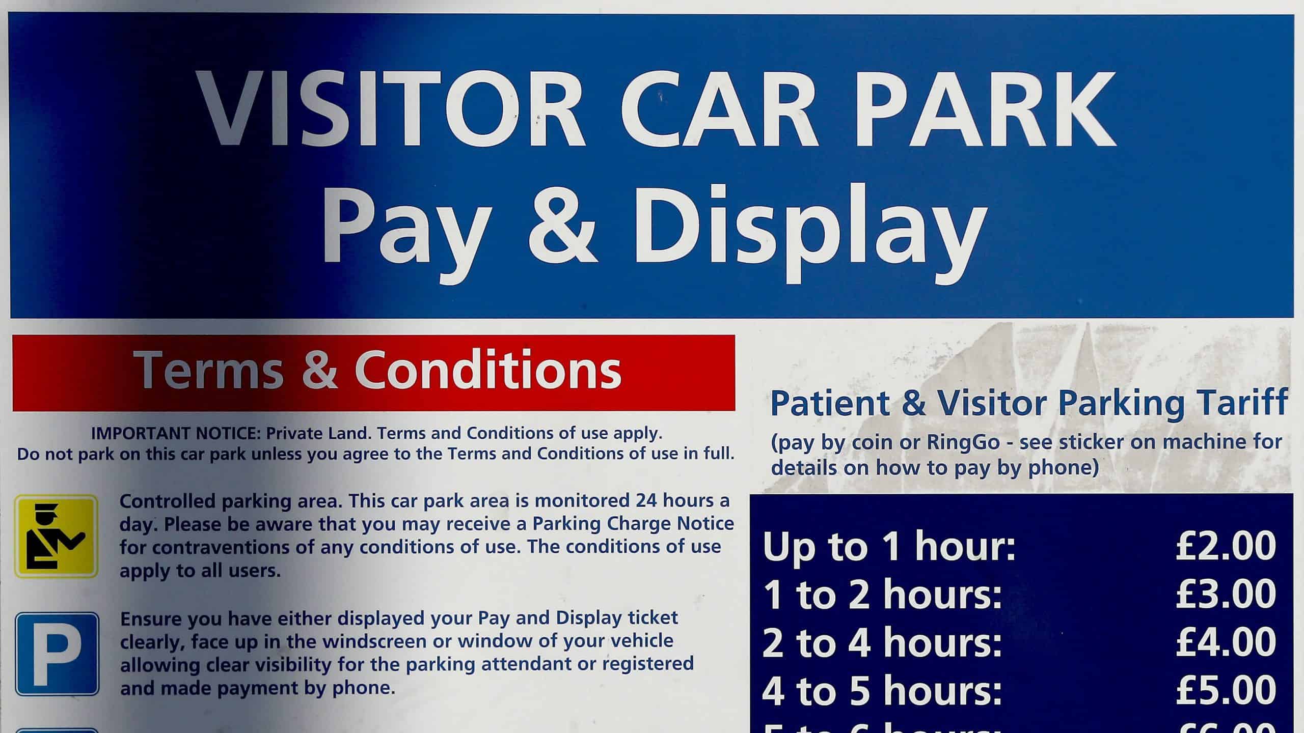 PM dismisses pleas to extend free car parking for NHS staff post-Covid-19