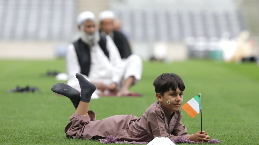 Video – Eid prayers at Croke Park ‘symbol of religious unity’ during Covid