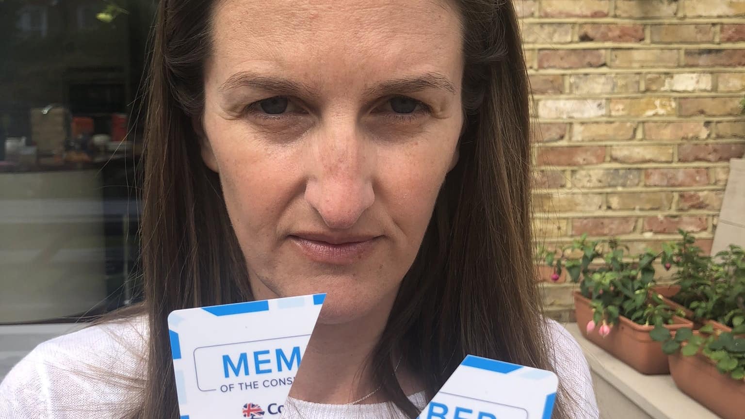 Tories cut up membership cards in protest over new face mask rules