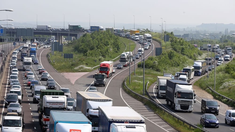 UK road traffic is returning to pre-pandemic levels