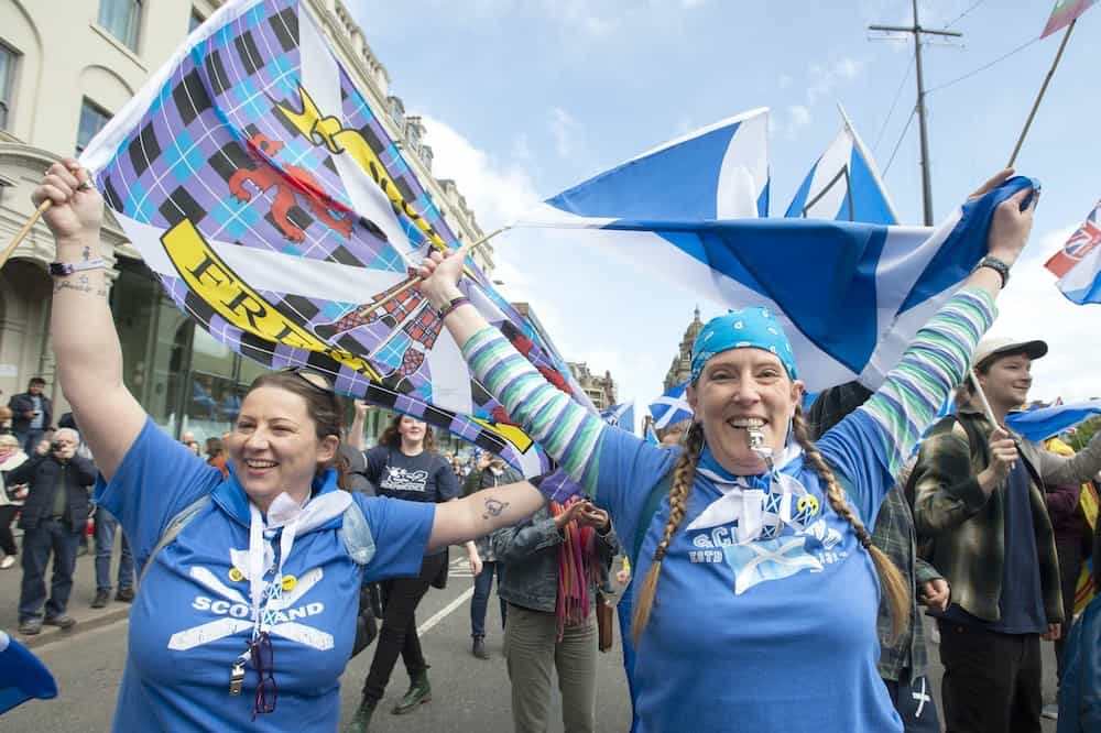 Scottish independence support ahead in polls for ‘sustained period’