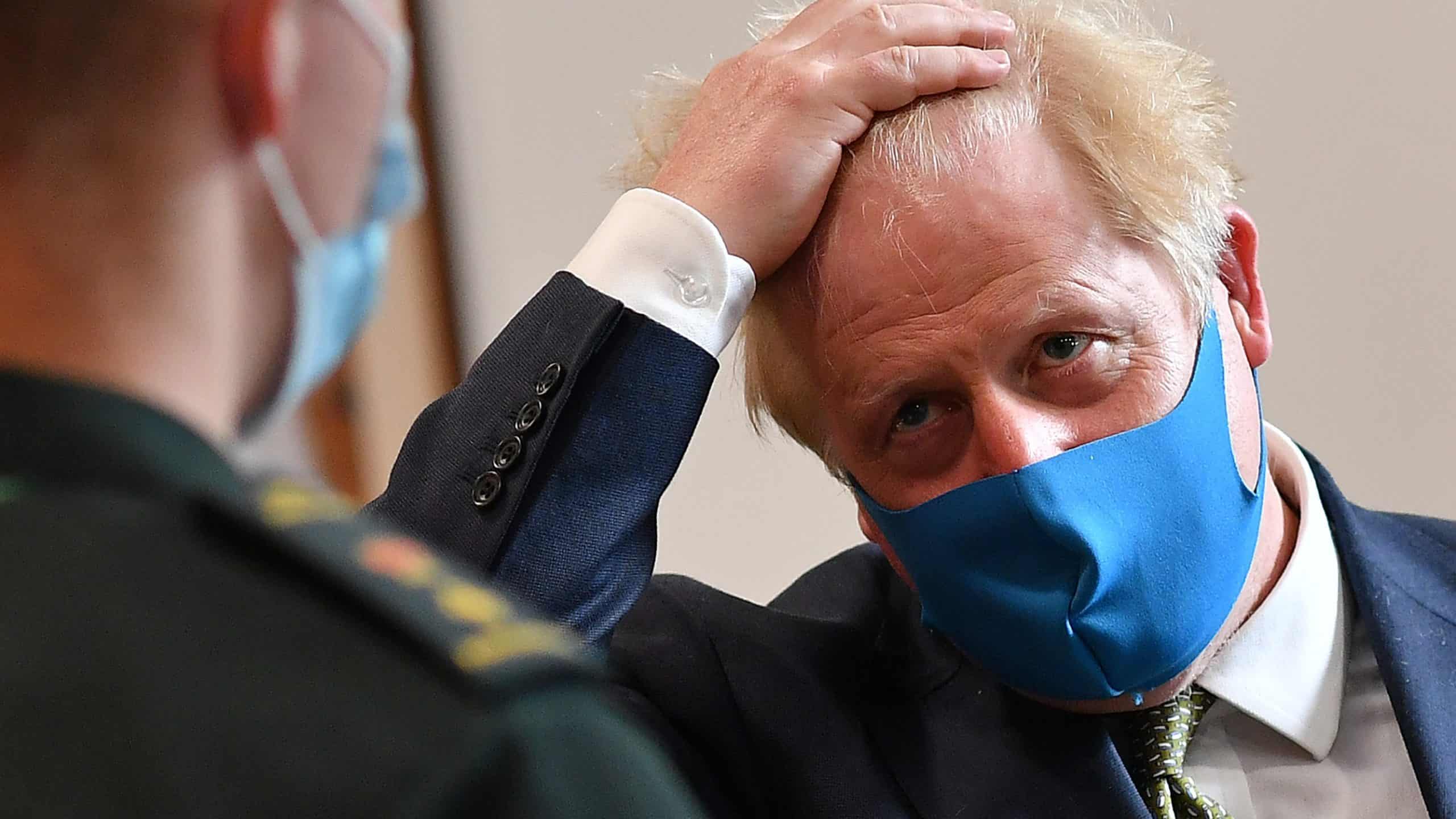 Johnson makes face coverings compulsory… in 10 days time