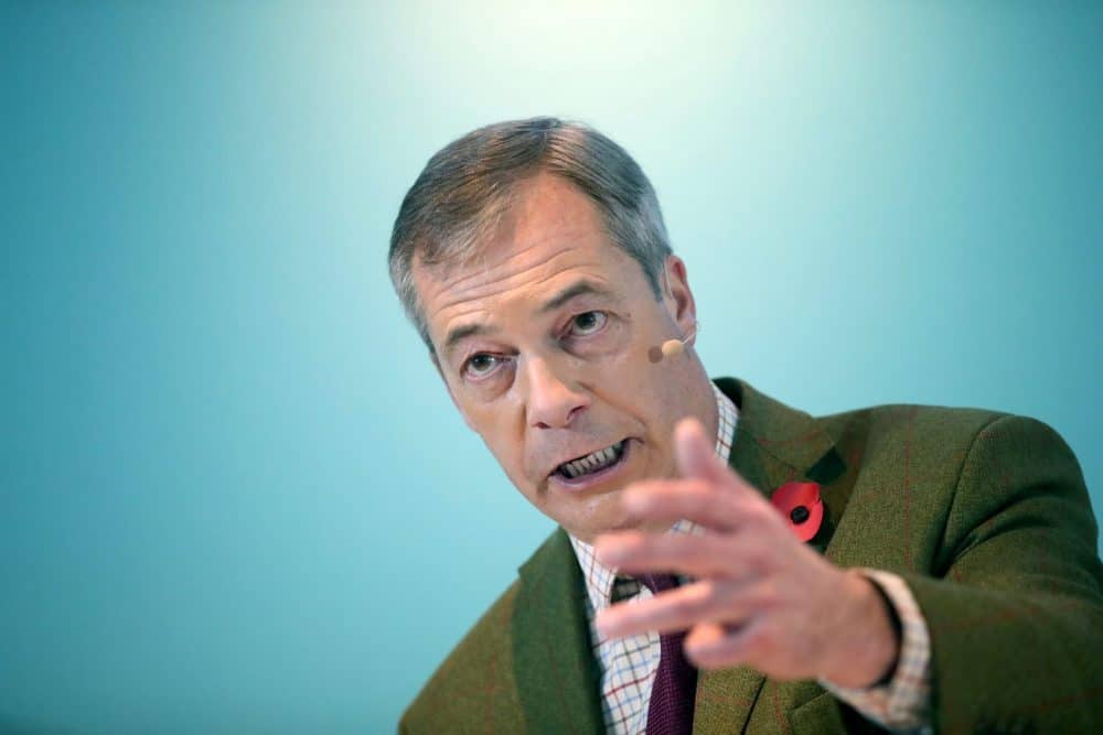 Nigel Farage holding secret talks with disgruntled Red Wall Tory MPs