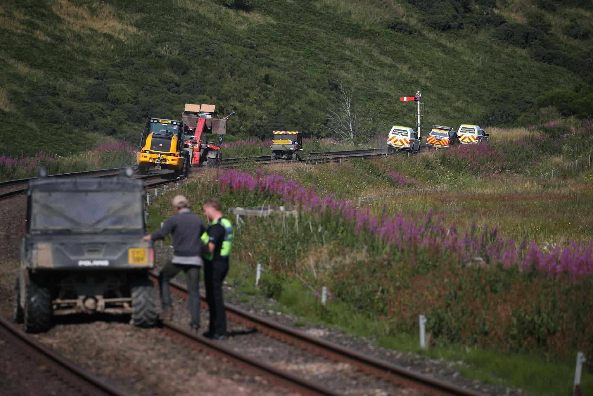 Investigation begins as driver, conductor and passenger die in train derailment