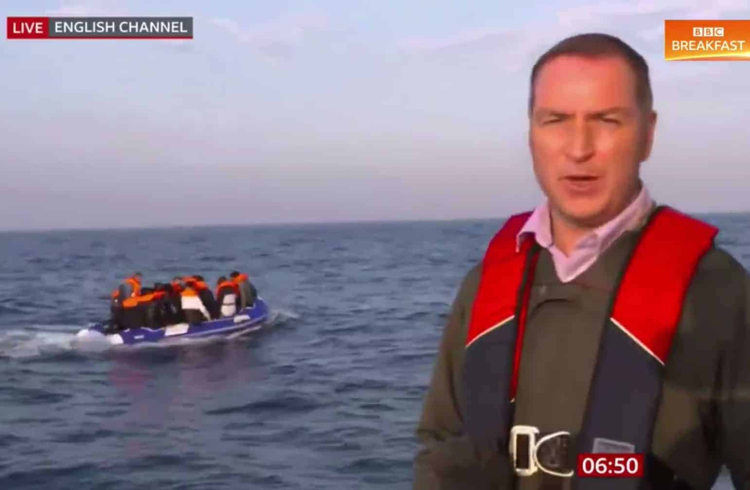 BBC criticised for migrant footage dubbed “most disgusting journalism I’ve ever seen”