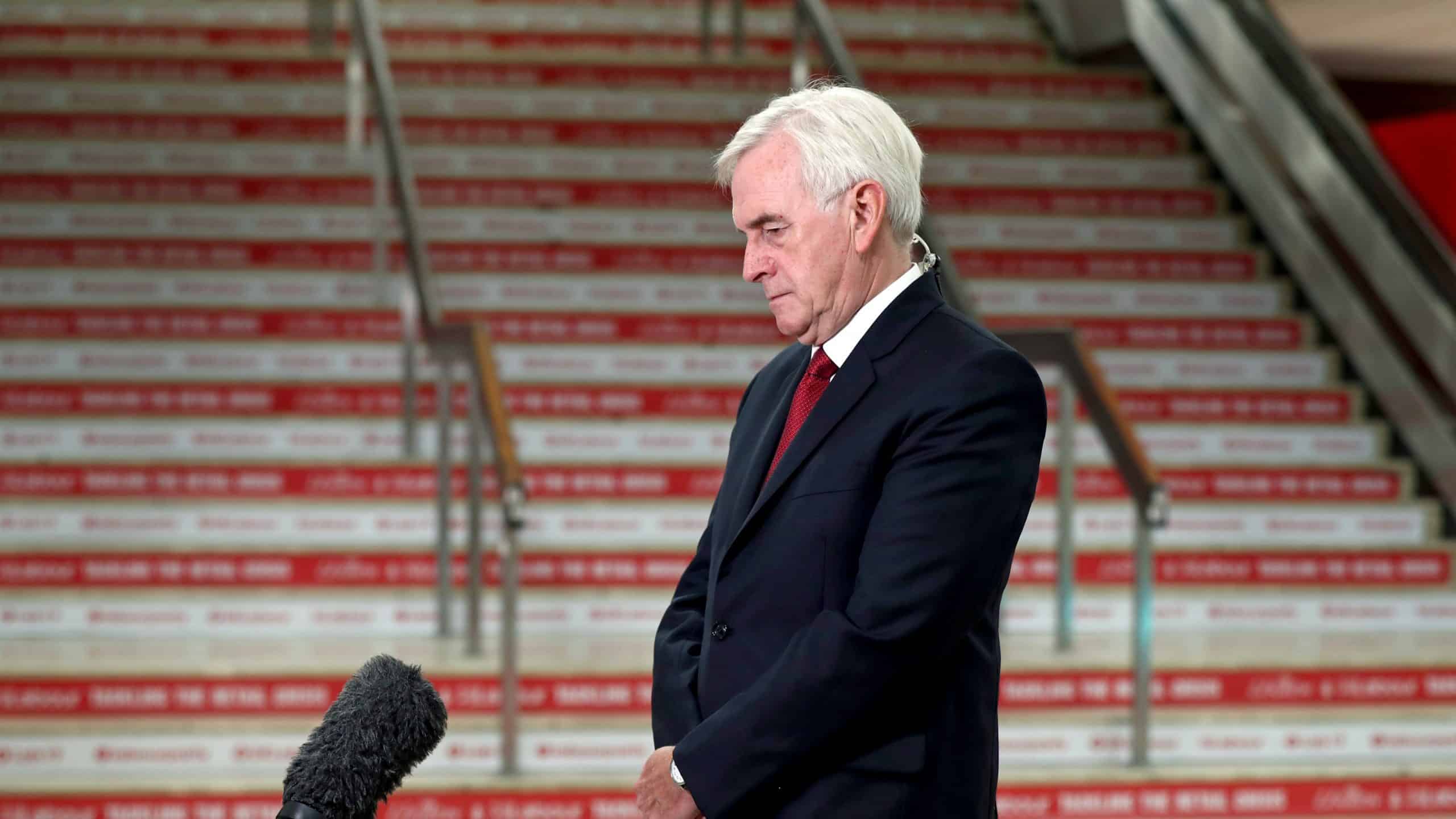 Labour ‘more interested in destroying the left of the party than getting into government’ – McDonnell