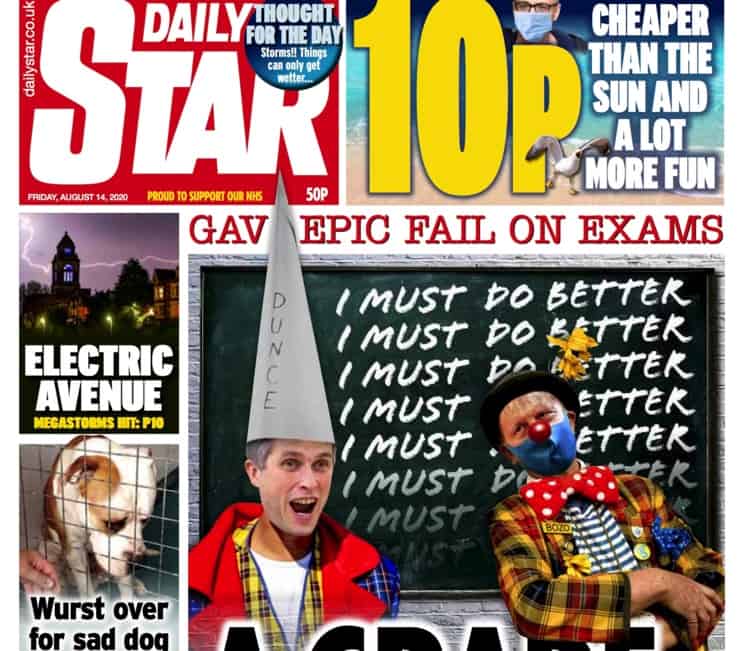 Daily Star takes hilarious swipe at “A grade clowns” following exam chaos
