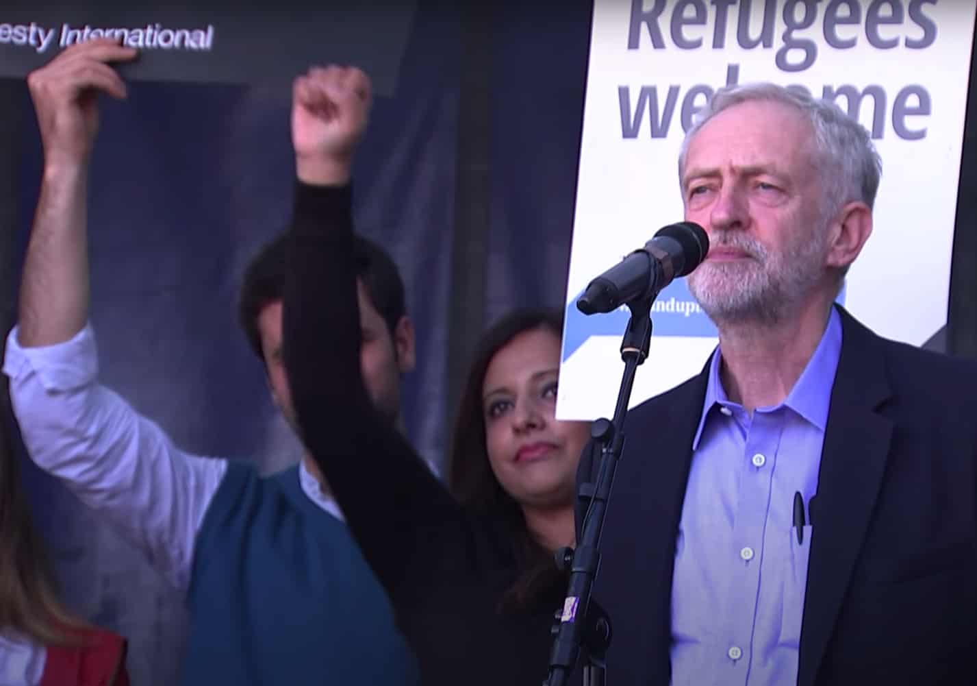Flashback: To Jeremy Corbyn’s first address as Labour leader- at a Refugees Welcome rally
