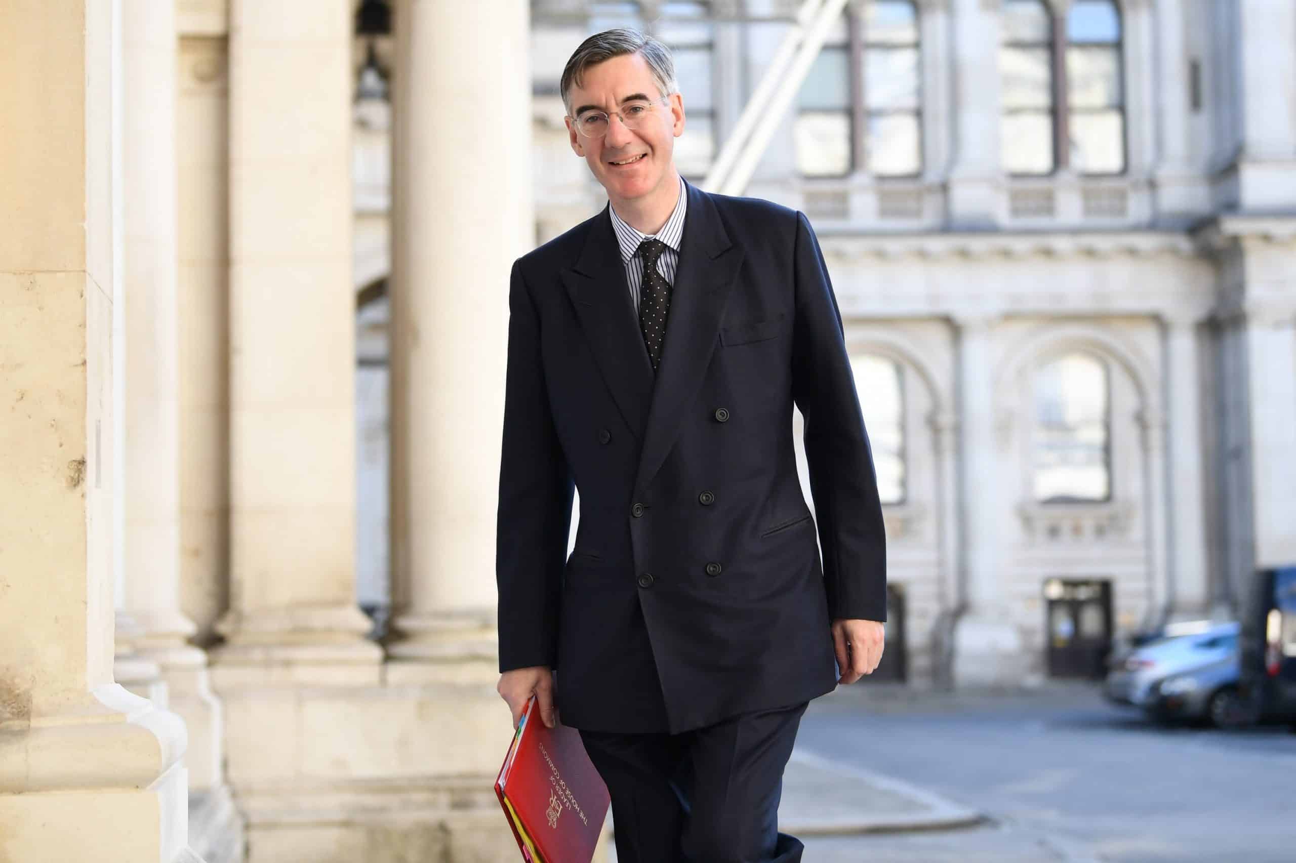Watch: Rees-Mogg plays Rule, Britannia! in the Commons