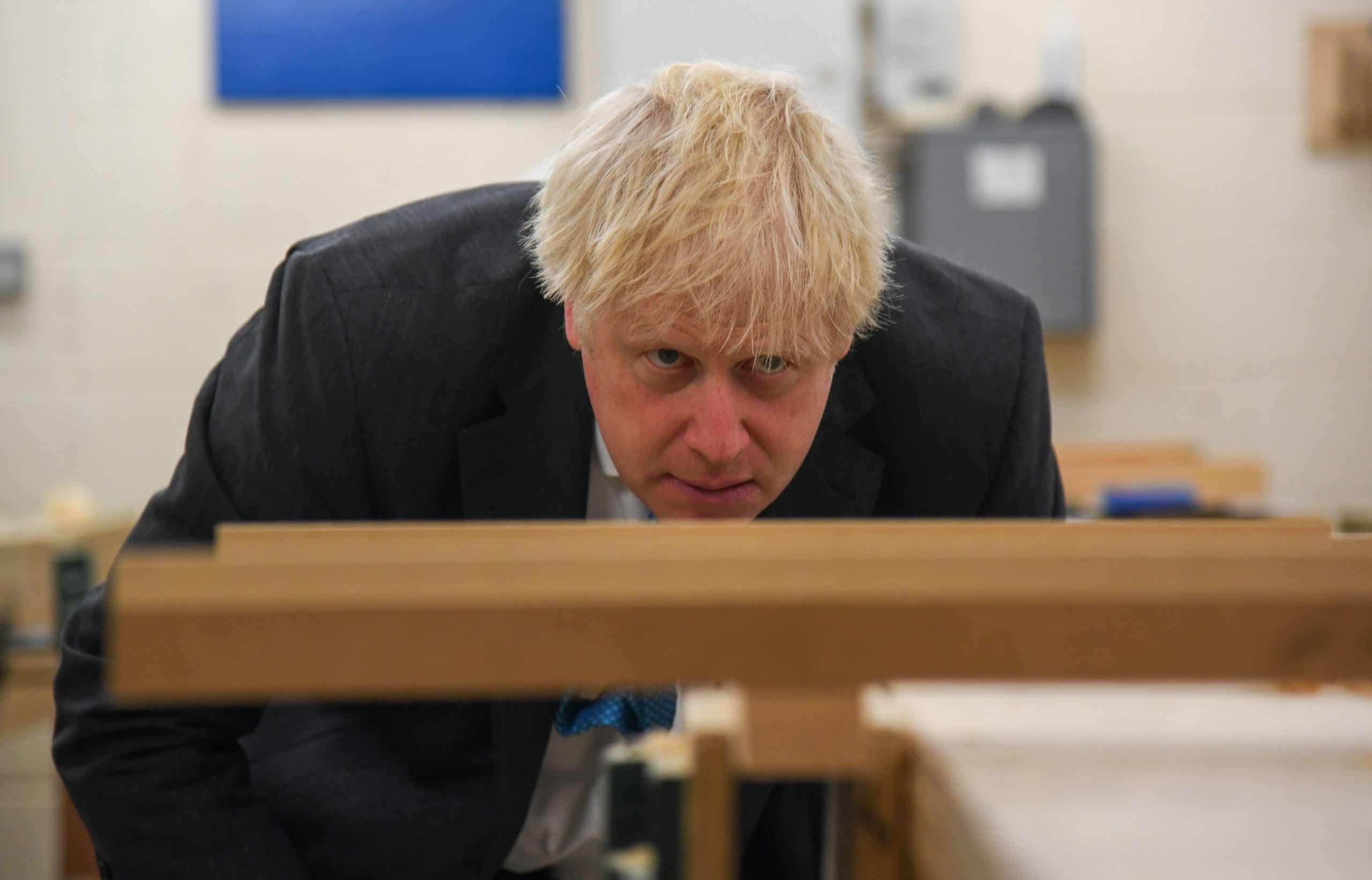 Johnson forced to apologise after fluffing North East lockdown lines