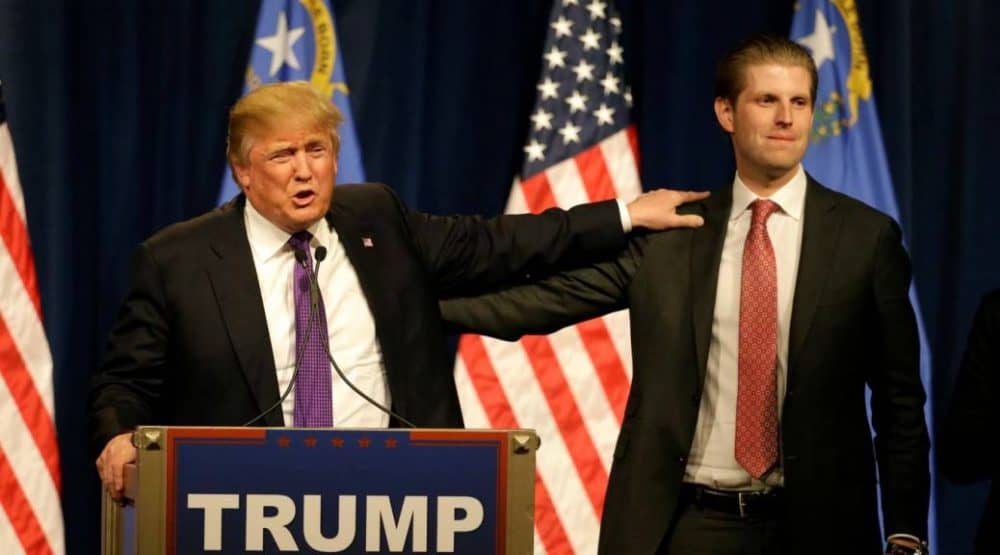 Donald Trump nominated for the Nobel Peace Prize amid rumours his son could run for presidency