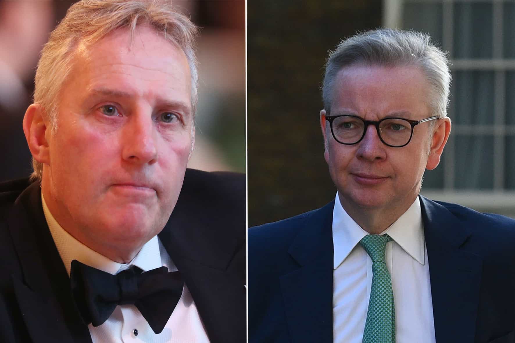 DUP MP fined by Electoral Commission for Michael Gove dinner