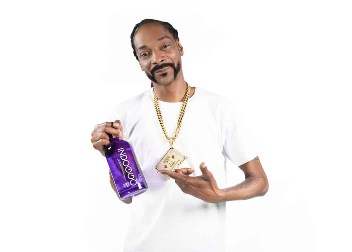 Snoop Dogg INDOGGO Gin bottle