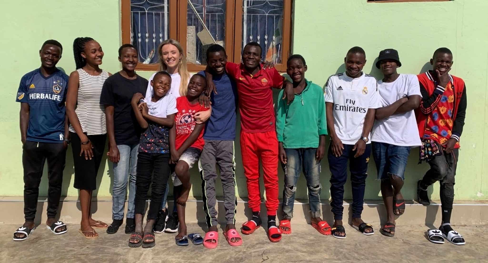 British woman has taken in 14 Tanzanian children after volunteering in an orphanage