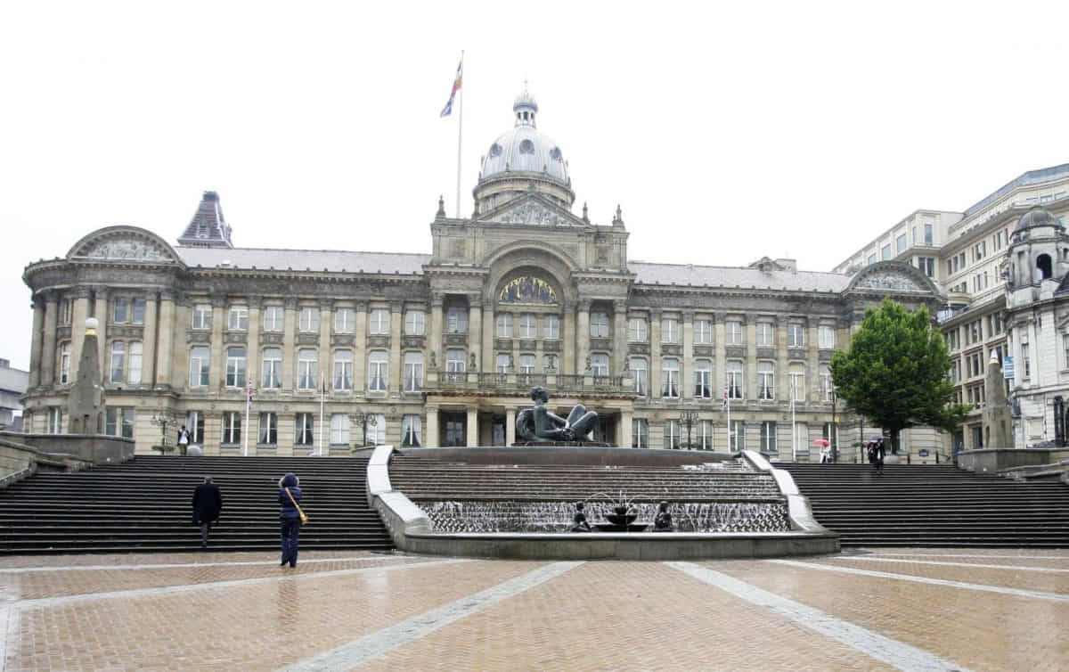 The Council House in Victoria Square, Birmingham.  Credit;SWNS