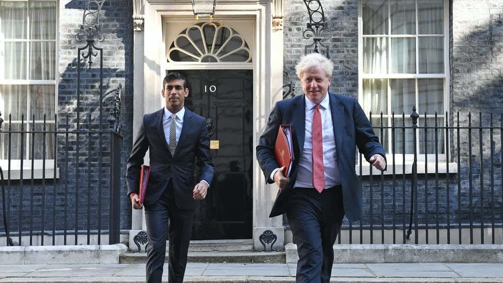 Boris Johnson offers Rishi Sunak ‘olive branch’ in race to become PM