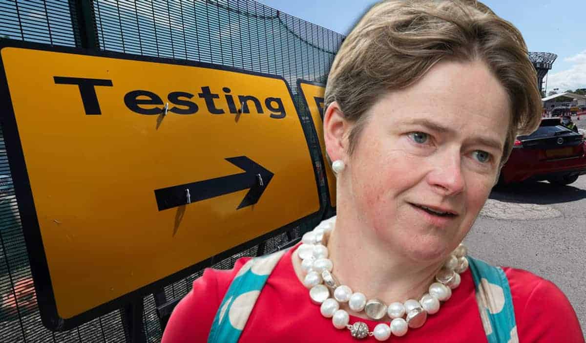 WATCH: Minister claims Dido Harding is working 19-hour days and doing ‘really well’