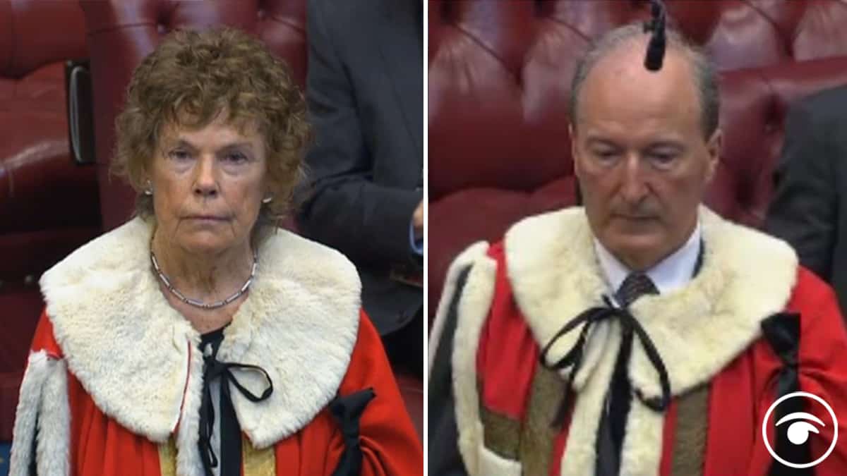 Baroness Hoey and Lord Moore of Etchingham introduced in the House of Lords