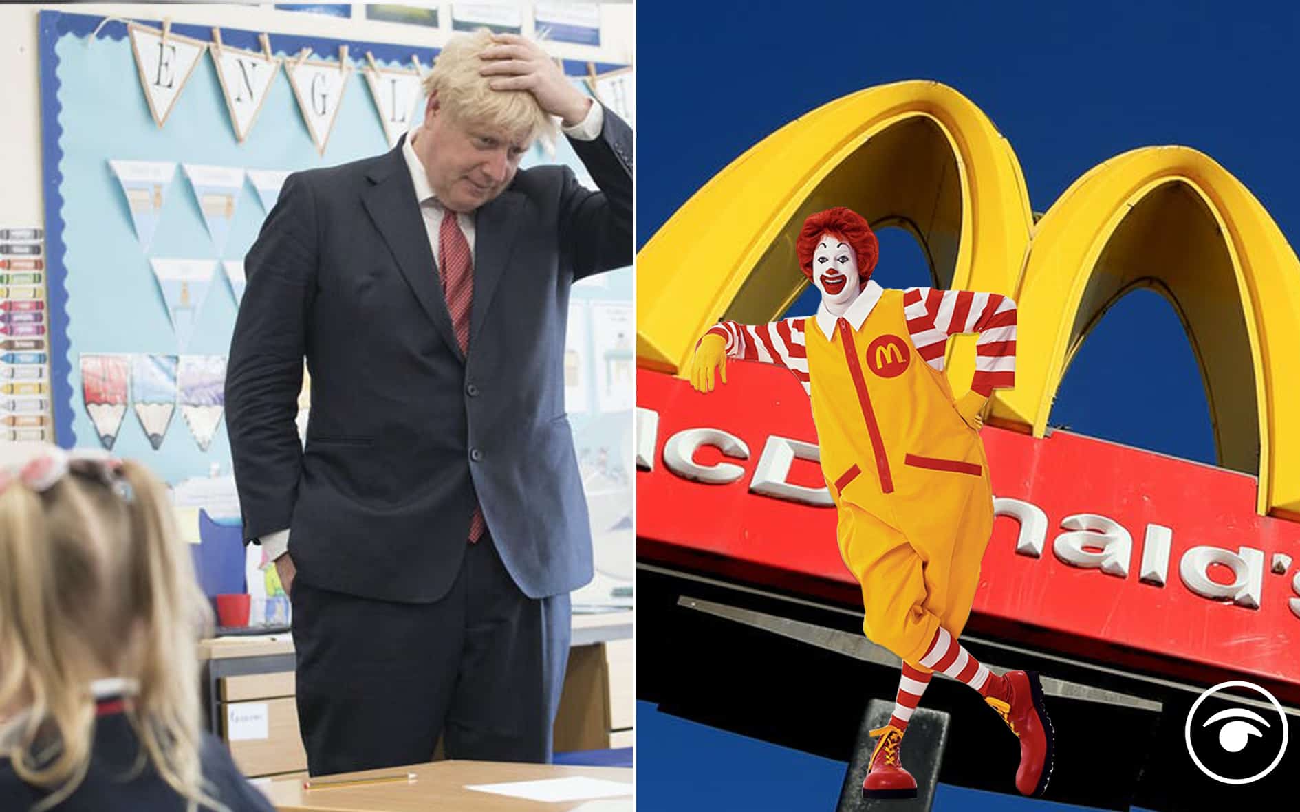 Govt “outmanoeuvred by a clown” after McDonald’s offers a million free meals for families