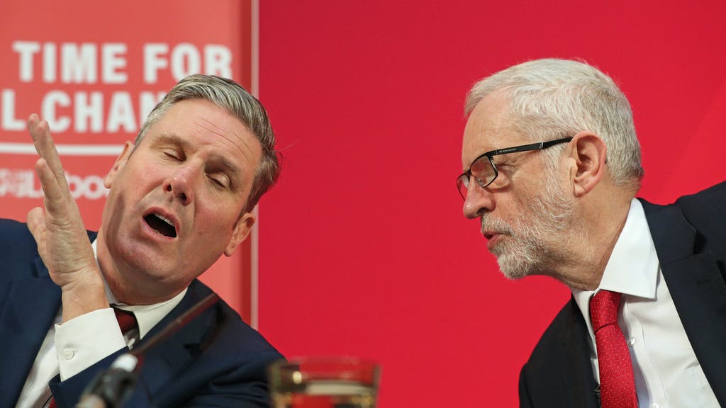 Six in ten people say Starmer was right to suspend Corbyn from Labour Party