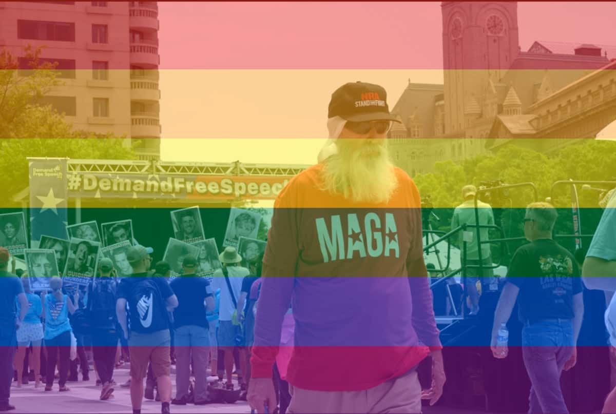 Proud Boys hashtag gets hijacked by the gay community – and now it’s trending