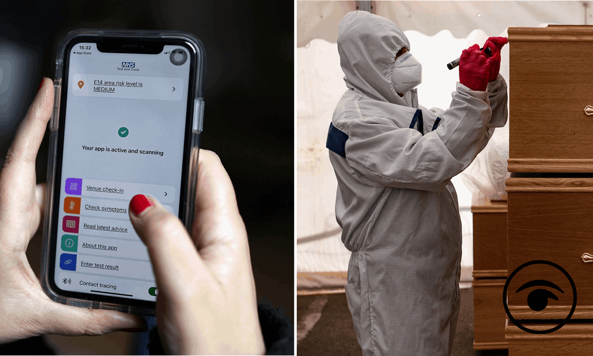 Covid-19 app updated after ‘phantom alert’ confusion as highest daily deaths recorded since June