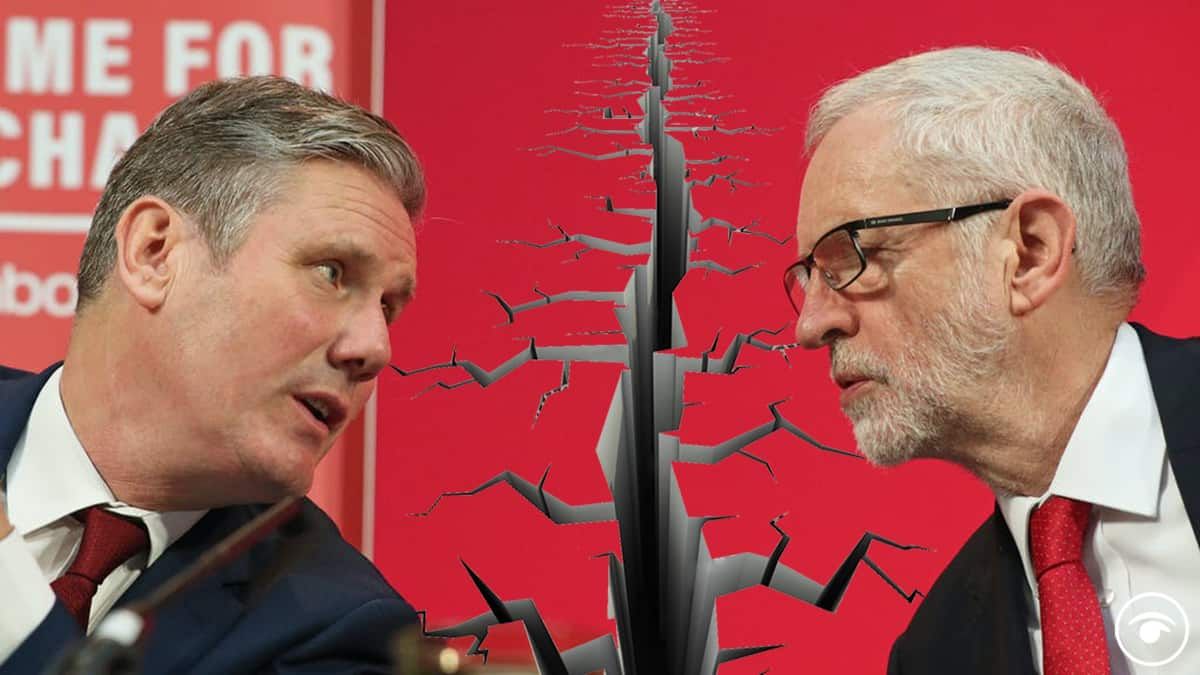 Starmer ‘friend’ comments ‘primary school stuff’, says Corbyn