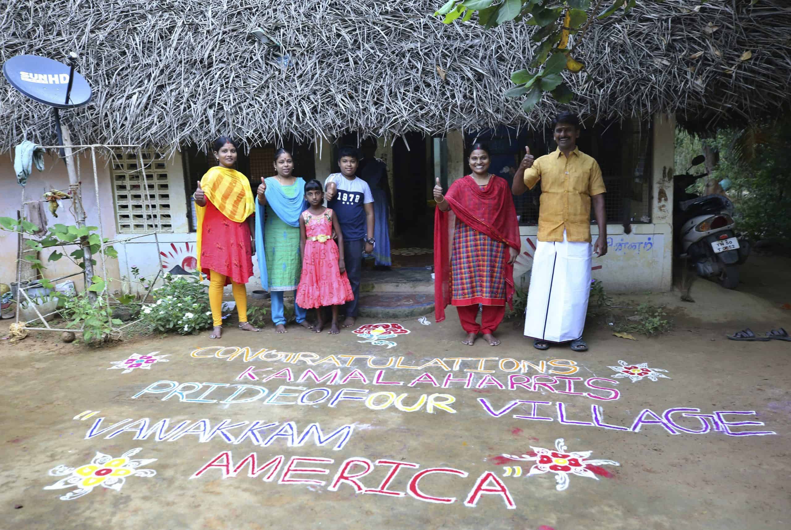 ‘Joyful moment’: Kamala Harris’ ancestral Indian village celebrates victory