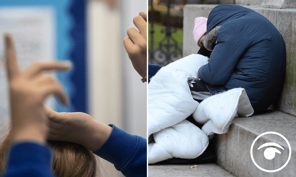 ‘National scandal’ as over half of teachers have worked with homeless children