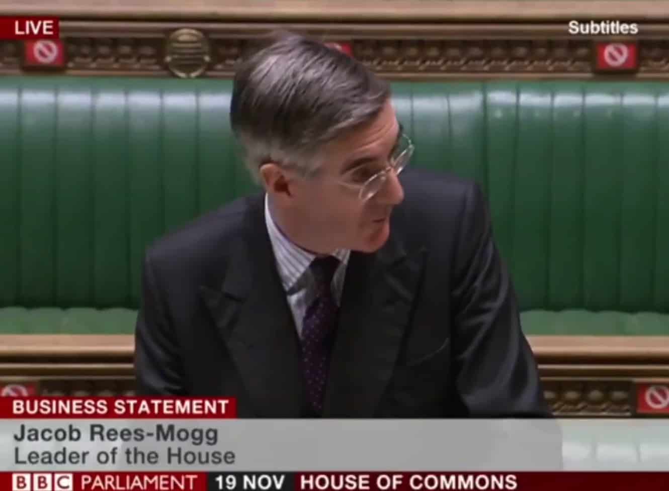 Jacob Rees-Mogg struggles to wriggle out of cronyism questions