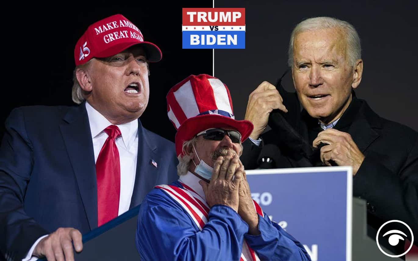 Donald Trump says he could beat up Joe Biden