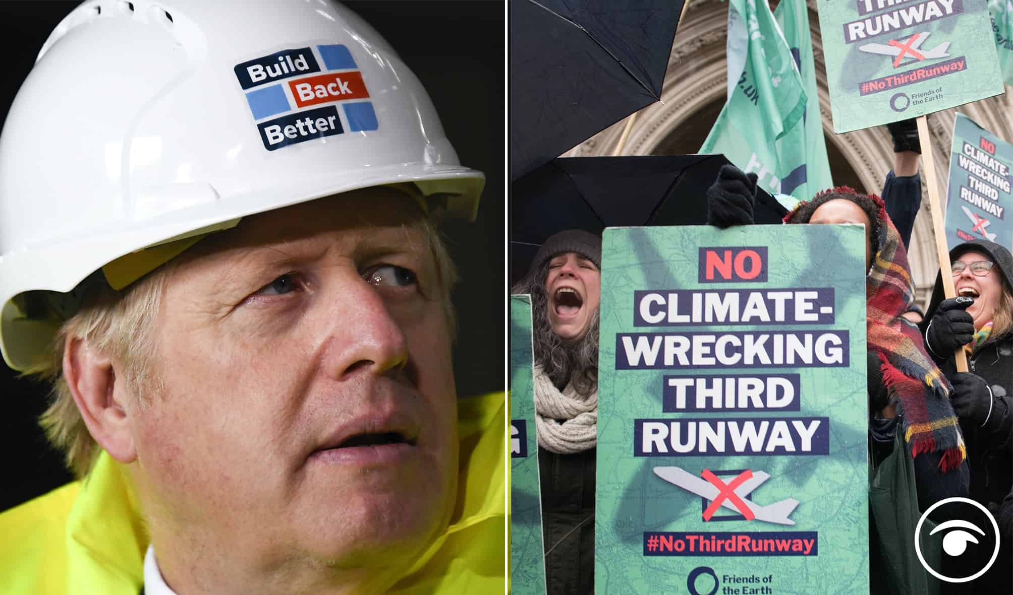 Councillor recalls Johnson’s pledge to lie in front of Heathrow expansion bulldozers