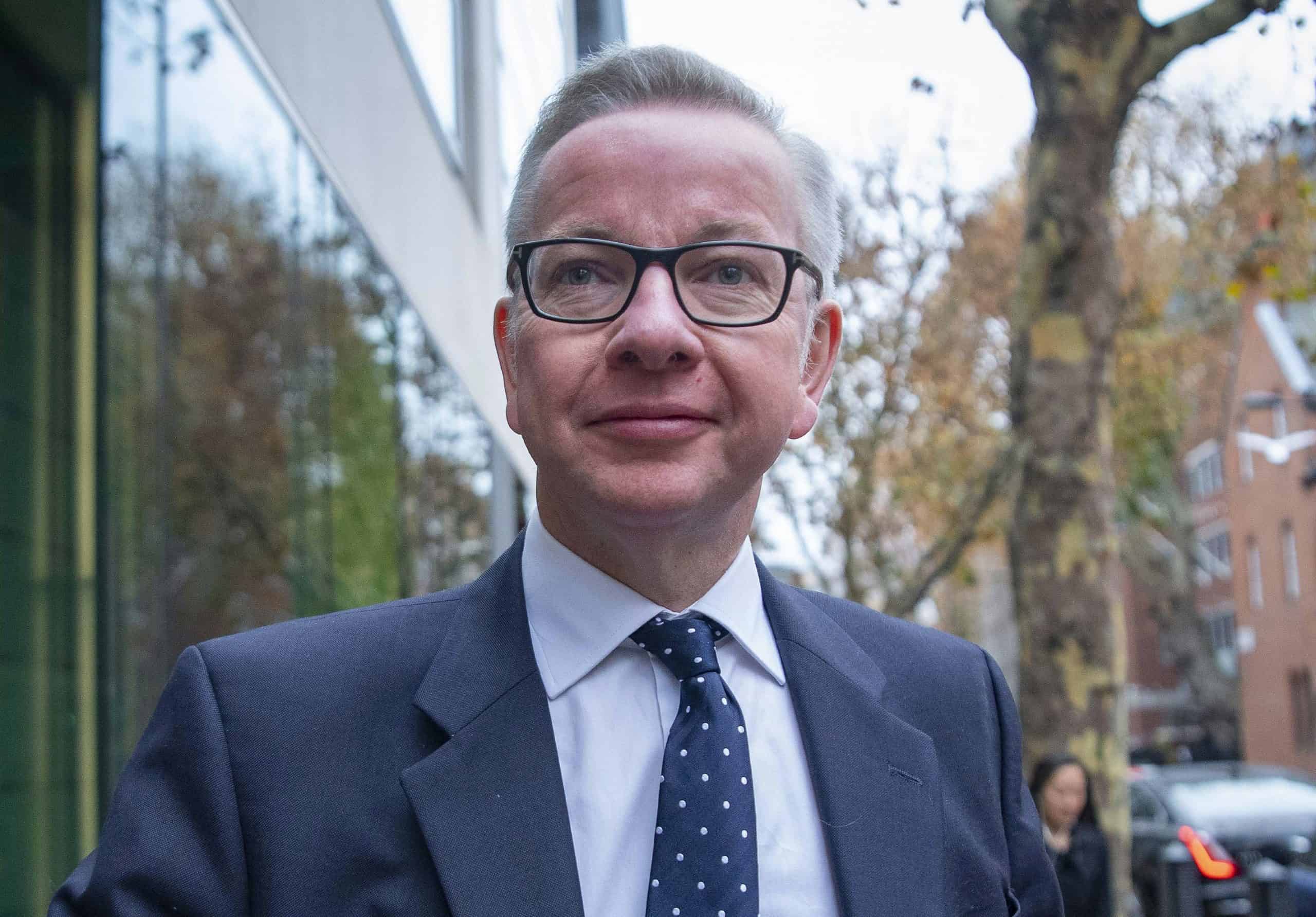 ‘Less than 50% chance’ of a Brexit deal being struck, Gove says